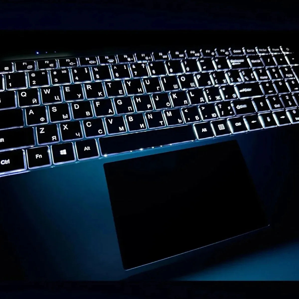 Notebook portátil N5095 de 15,6" com até 32 GB de RAM, 2 TB de armazenamento, Windows 10/11 Pro, retroiluminação preta, teclado inglês/russo, notebook portátil