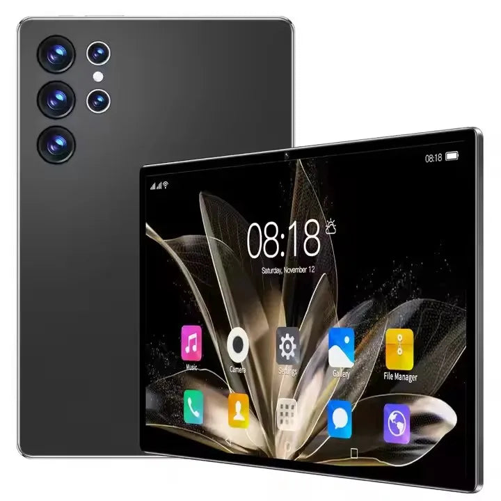 Tablet Pad S24 2025, 10,1 polegadas, Android 13, oito núcleos, 12 GB + 512 GB, 12.000 mAh, Ultra 5G WiFi, HD, tela grande, para computador