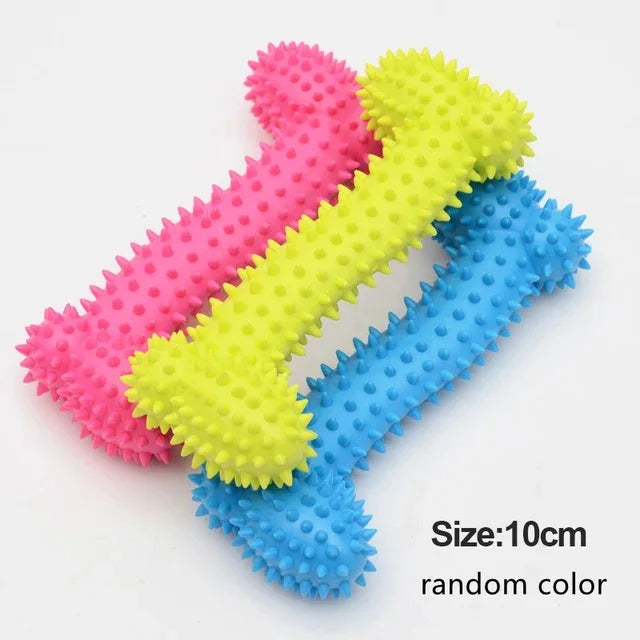 Brinquedos para animais de estimação para cães pequenos Brinquedo de borracha resistente a mordidas para cães Brinquedos para limpeza dos dentes Brinquedos de treinamento para mastigar Suprimentos para animais de estimação Filhotes