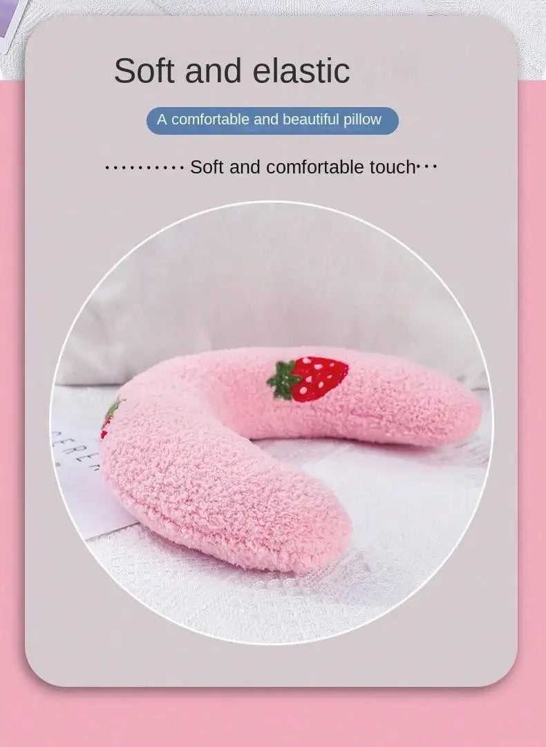 Almofada para cães e gatos, suprimentos para animais de estimação, protege a coluna cervical, travesseiro em formato de U para sono profundo, travesseiro para gatinhos e filhotes