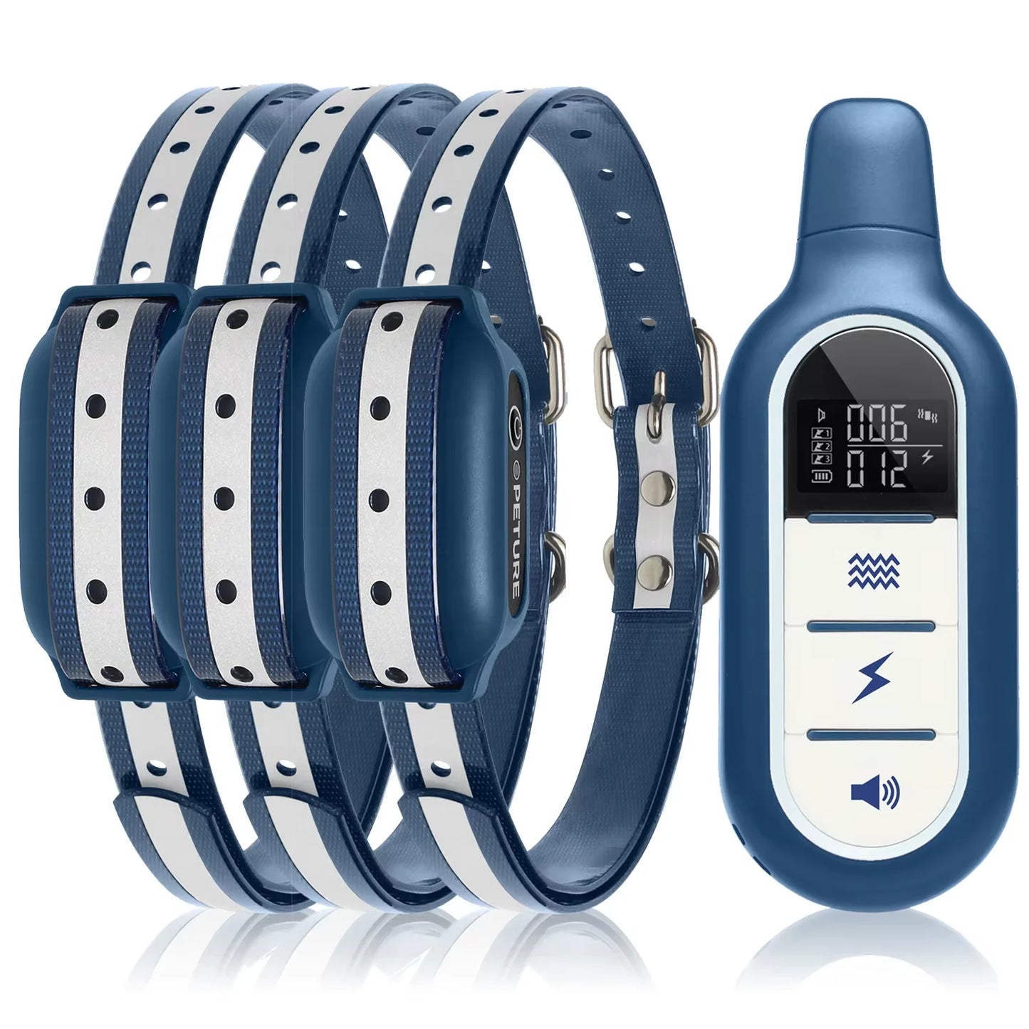 1000M Dog Training Collar 3 Training Modes Waterproof & Rechargeable Shock Collar With Remote Control dogs accessories 강아지