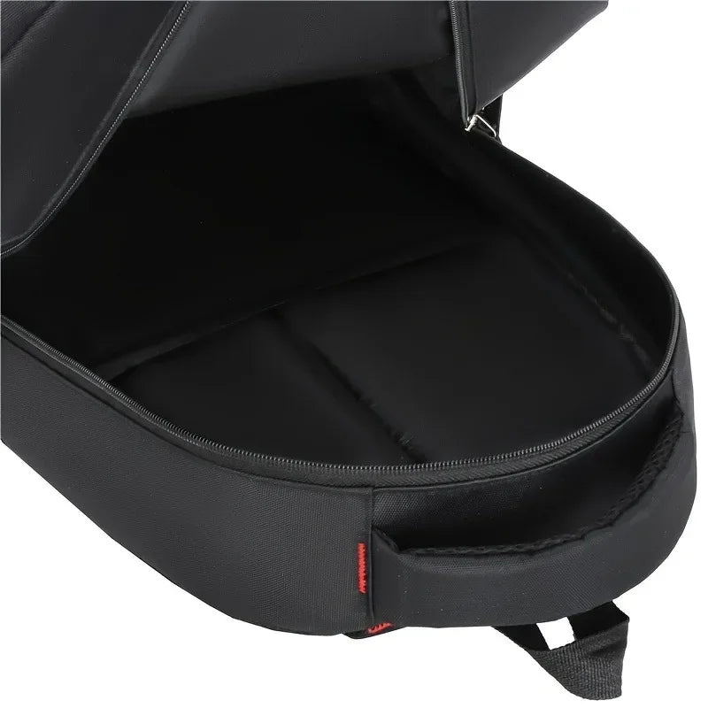 1 Mochila Masculina, Mochila Casual Impermeável de Grande Capacidade, Mochila Ajustável para Computador