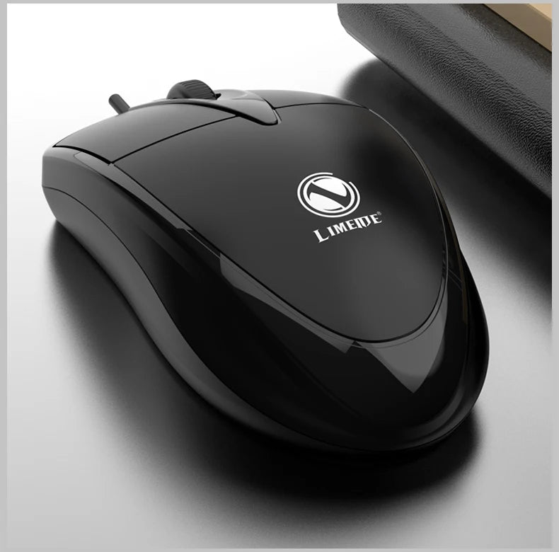 301 Mouse com fio para jogos de escritório, computador desktop, laptop, mouse comercial, mouse óptico USB