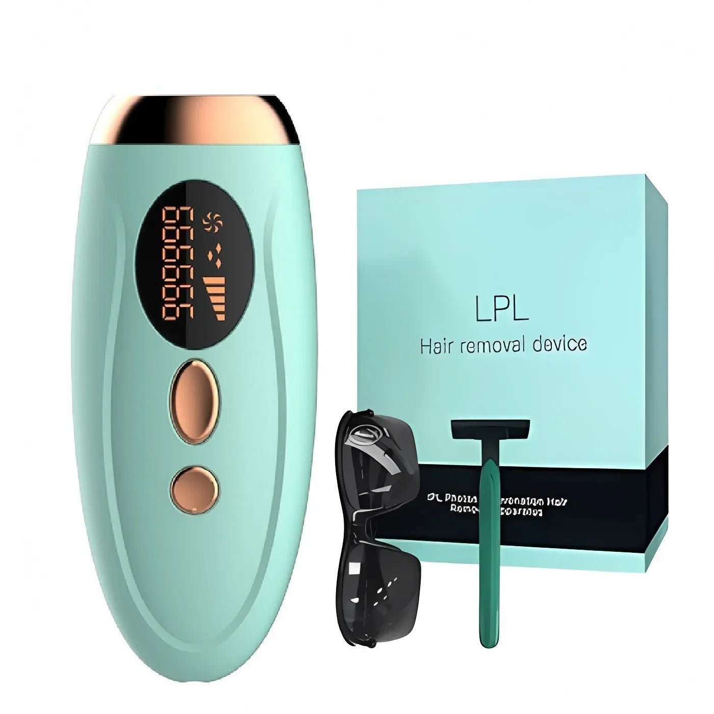Sistema de depilação IPL para mulheres 990000 flashes Dispositivo depilador a laser permanente indolor para corpo, biquíni e removedor de pelos faciais em