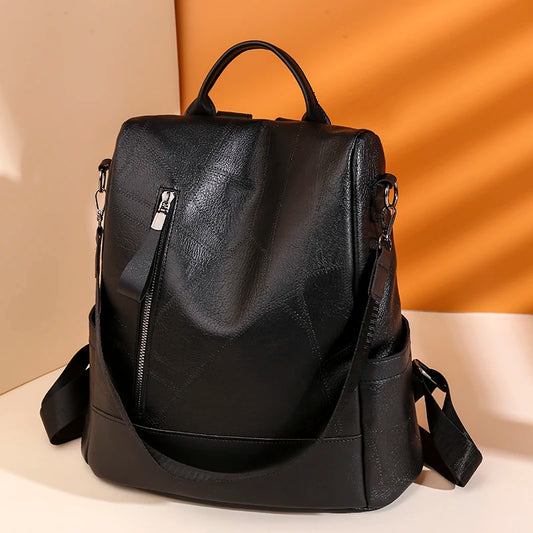 Mochila feminina da moda, bolsa de ombro, bolsa de viagem multifuncional, bolsa de mão, bolsa de mão, adequada para diferentes cenários