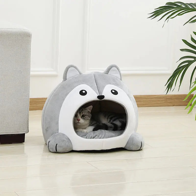 Cama para gatos muito macia, cesta para animais de estimação, casa para gatos, sofá, espreguiçadeira para cães pequenos, almofada, caverna para gatinhos, tapete para filhotes, casa, barraca, cama, suprimentos para gatos