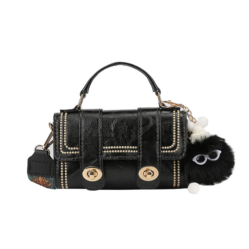 1 conjunto faça você mesmo para fazer bolsa de couro artesanal, mochila, material costurado à mão com peças, acessórios de couro feitos à mão