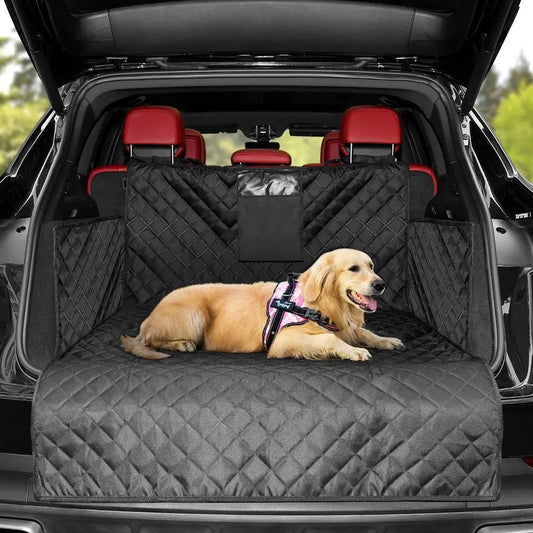 Capa de assento de carro para cães, resistente ao desgaste, para SUV, à prova d'água, portátil, durável, protege o veículo, fácil de instalar