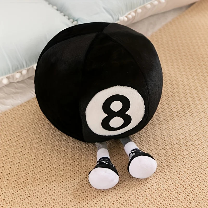 1 boneca de equipamento esportivo criativo, boneca de bola fofa, brinquedo de pelúcia divertido, boneca de bola de pernas longas, boneca de desenho animado com sapatos, decoração!