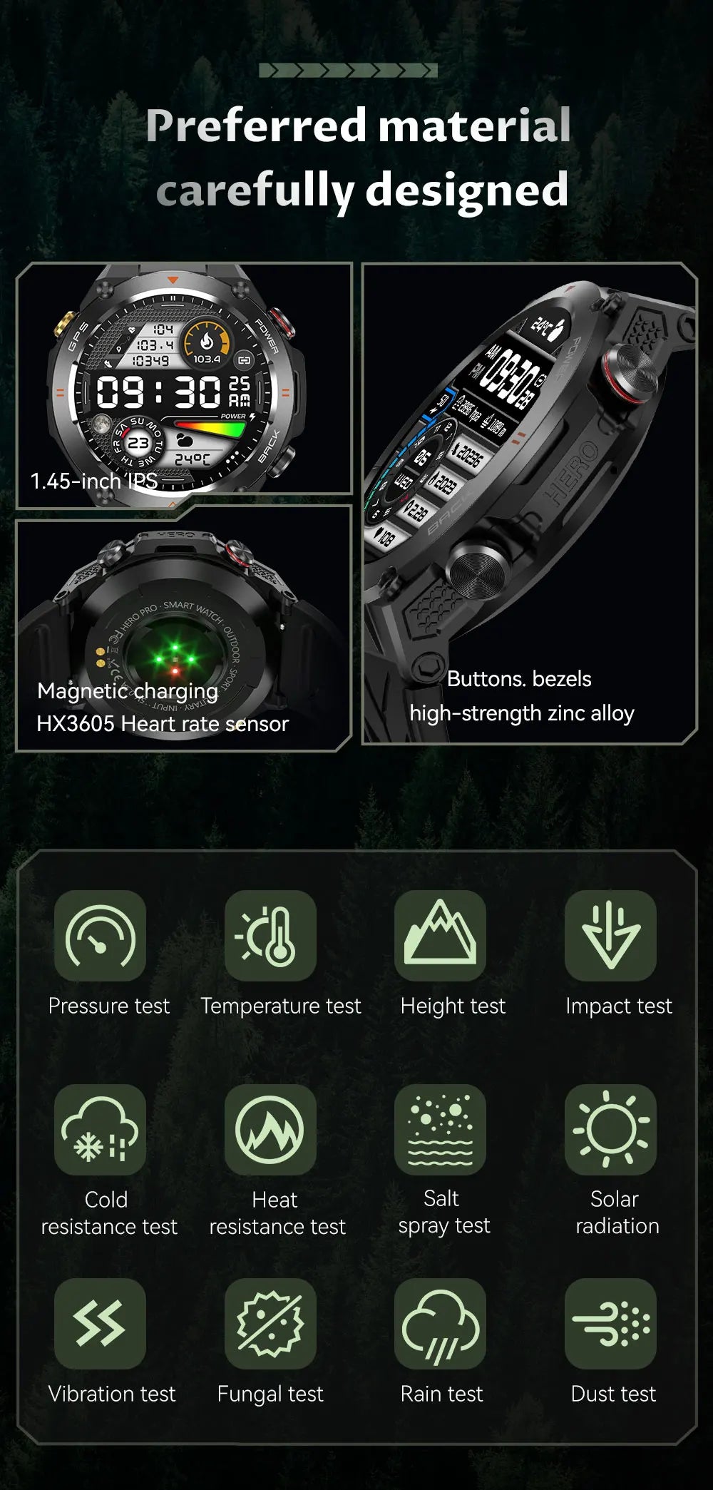 Novo relógio inteligente esportivo Xiaomi com GPS, à prova d'água, rastreador fitness, chamada Bluetooth, bateria de 650 mAh, pulseira feminina, 2025