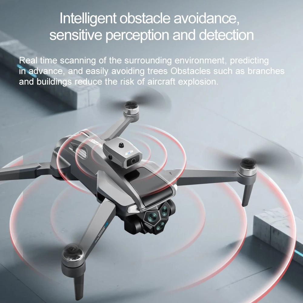 Novo drone 2025 com controle de tela flutuante, ESC duplo, câmera HD 4K, voo de 30 minutos, 5G, Wi-Fi, GPS, fluxo óptico de retorno, brinquedo RC sem escovas