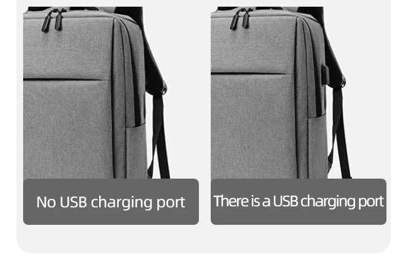 Mochila para laptop 40L durável de 17 polegadas para homens e mulheres com porta de carregador USB e capa para bagagem, bolsa resistente para faculdade para Macbook
