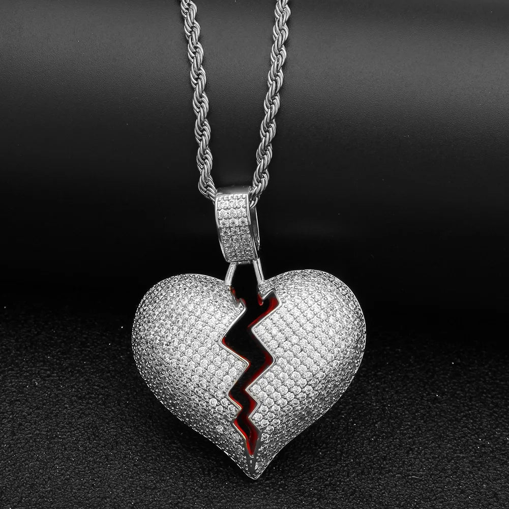 Pingente de alfabeto XO com zircônia incrustada em metal, tendência, personalidade, masculino, feminino, glamour de rua, moda hip hop, colar, joias, presentes