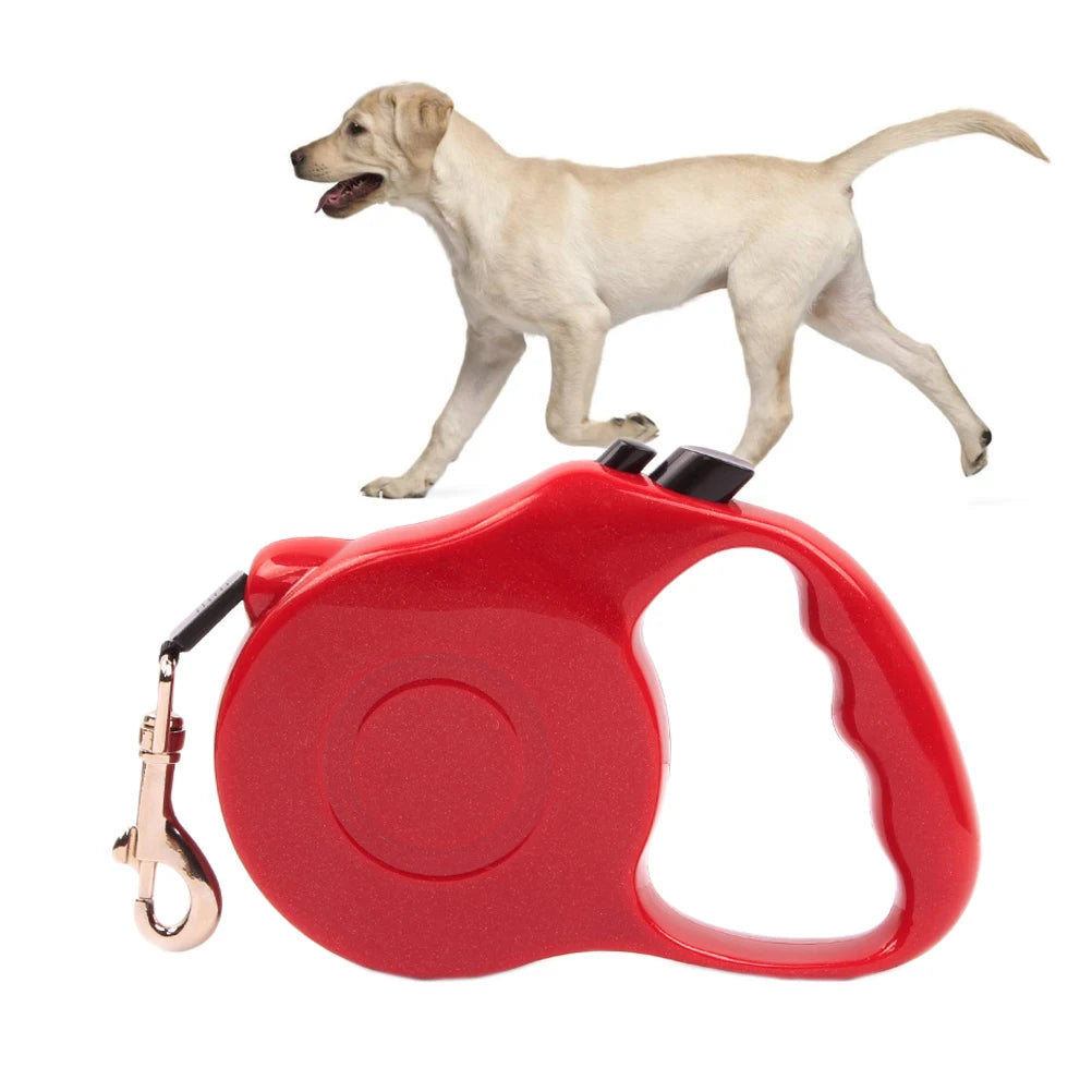 3M Retractable Dog Leash Telescopic Traction Belt Automatic Walking Leads for Small Medium Pets Comfortable One Finger Lock