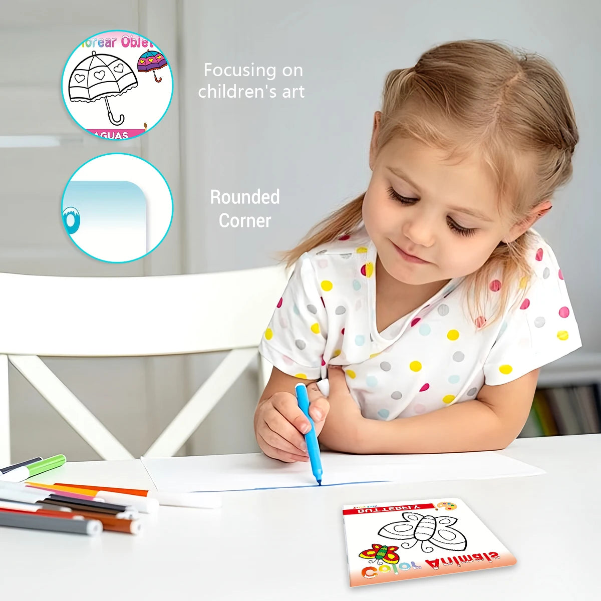 1 conjunto de 10 livros de colorir para desenho simples de rastreamento de caligrafia infantil, aprendizagem de desenho simples e coloração DIY