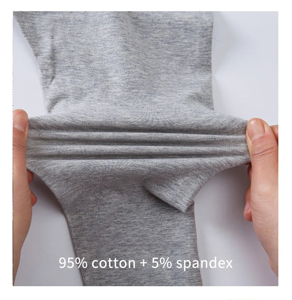 Kids Girl Leggings Soft Elastic Cotton Kids Leggings Solid Colour Girls Skinny Pants Comfortable wearable Kids Trousers Clothing