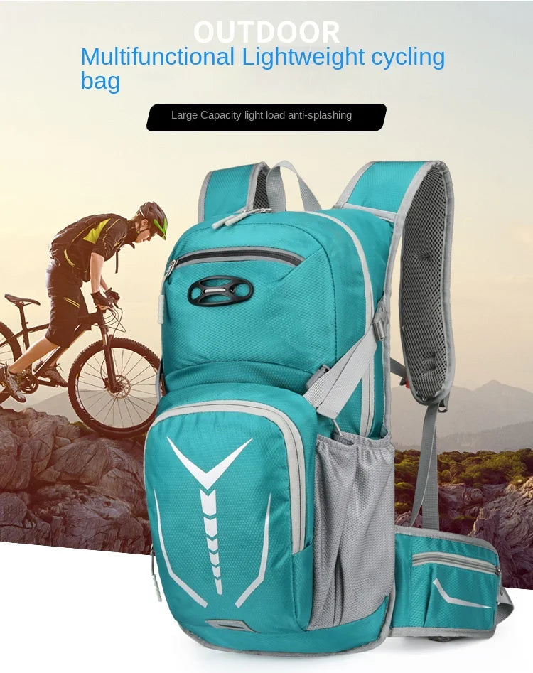 Mochila de hidratação para bicicleta 20L, masculina, à prova d'água, para ciclismo, esportes ao ar livre, viagens, caminhadas, trekking, MTB, mochila para bicicleta, bolsa d'água