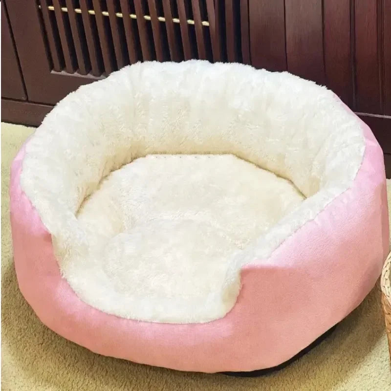 Cama macia e quente para cães, cesta para animais de estimação, casa para gatos, sofá para cães de médio e grande porte, almofada para cama de cachorro, casa para animais de estimação, acessórios e suprimentos 2025novo