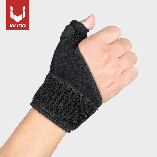 Faixa elástica de proteção da bainha do tendão com elasticidade ajustável para auxiliar na recuperação do polegar após lesão. Protetor de pulso.