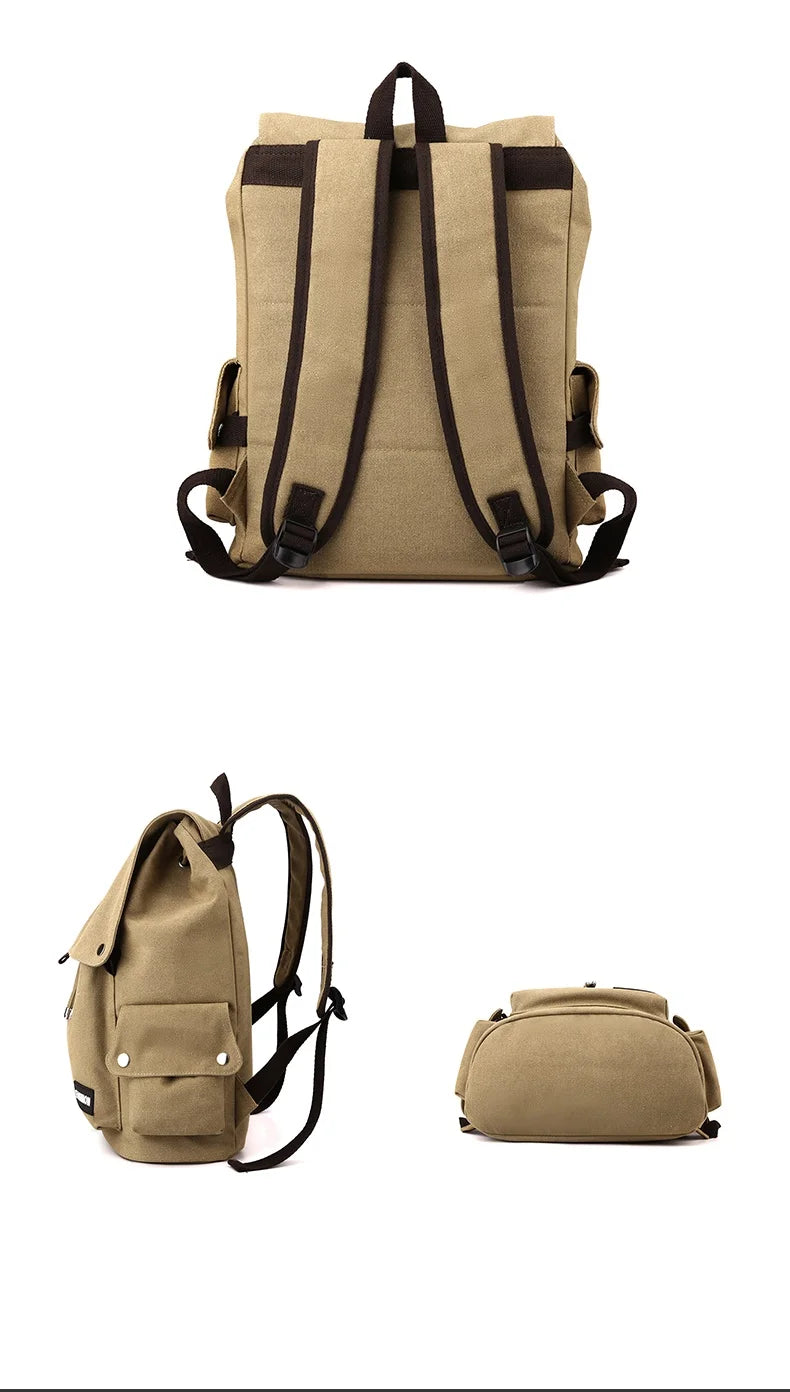 Mochilas masculinas de escalada e caminhada, estilo novo, 2025, para viagem, lazer, estudantes, mochilas escolares grandes, da moda, com bolsos grandes e zíper múltiplo