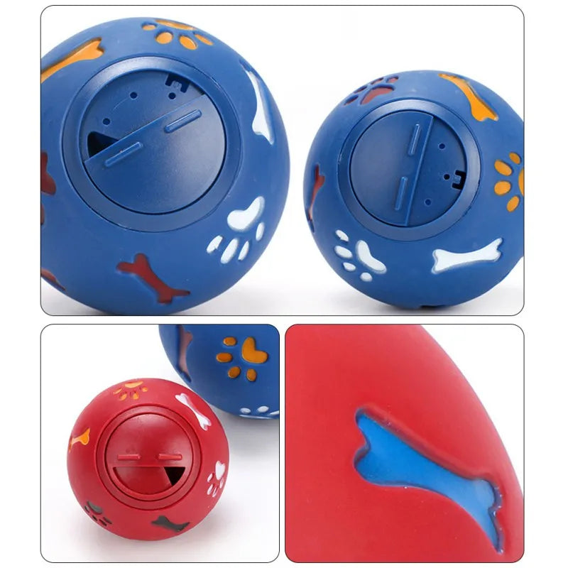 Dog Toys Ball Pet Food Treat Feeder Supplies Chew Leakage Food Ball Food Dispenser For Cats Playing Training Balls Pet Supplies pet shop