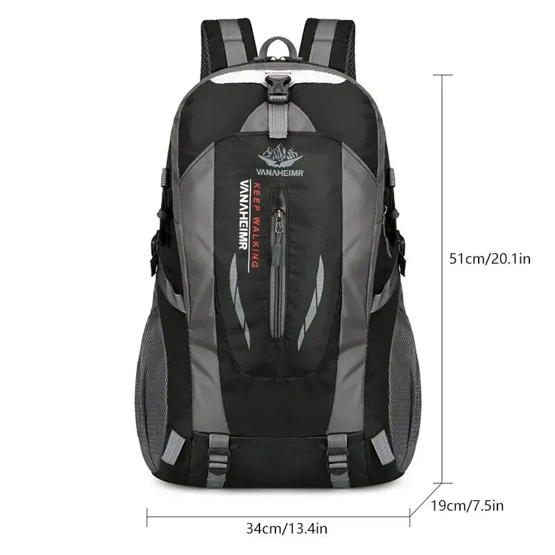 40l ao ar livre à prova dwaterproof água grande capacidade caminhadas saco organizador de viagem sacola organizador com zíper maletas de viaje con ruedas envio