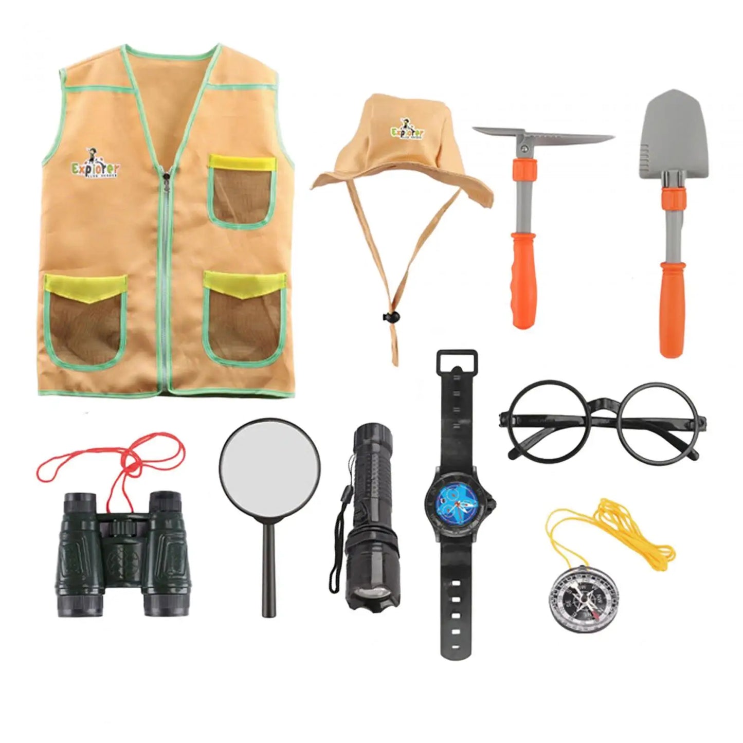 Kids Outdoor Adventure Kits Kids Outdoor Exploration Adventure Kits Dress up Role Explorer Costume Set for Children Kids