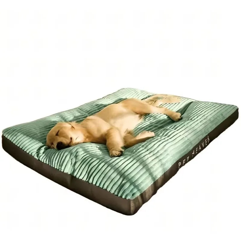 Soft Pet Dog Bed Winter Warm Dog Sleeping Mat Corduroy Pet Mat for Cats Dogs Fluff Sleeping Removable Pet Beds Pet Supplies