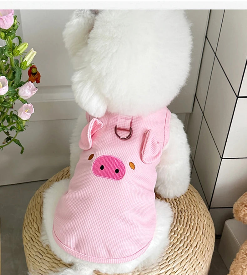 Roupas para cães pequenos, colete fino e fofo para cachorros, roupas para filhotes, roupas respiráveis ​​para chihuahua, colete para gatos, suprimentos para animais de estimação