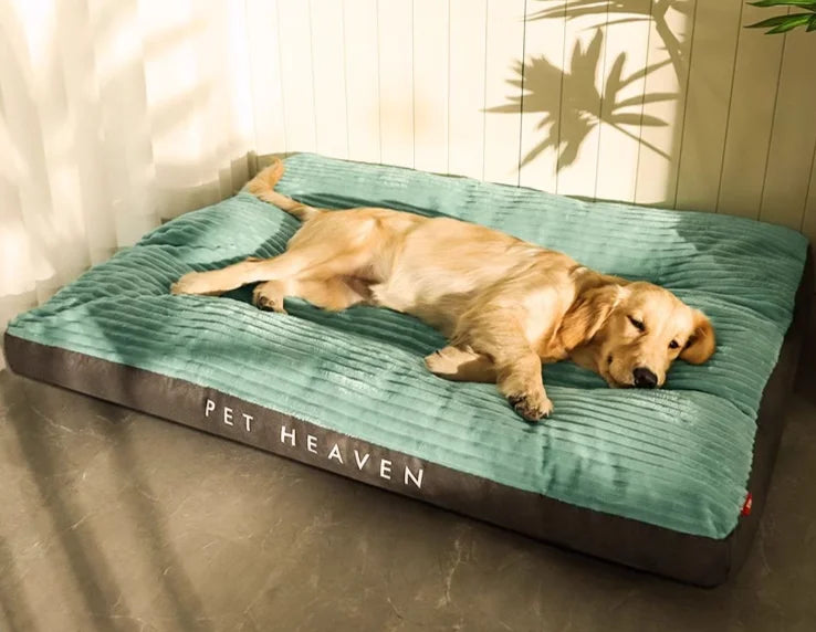 Soft Pet Dog Bed Winter Warm Dog Sleeping Mat Corduroy Pet Mat for Cats Dogs Fluff Sleeping Removable Pet Beds Pet Supplies