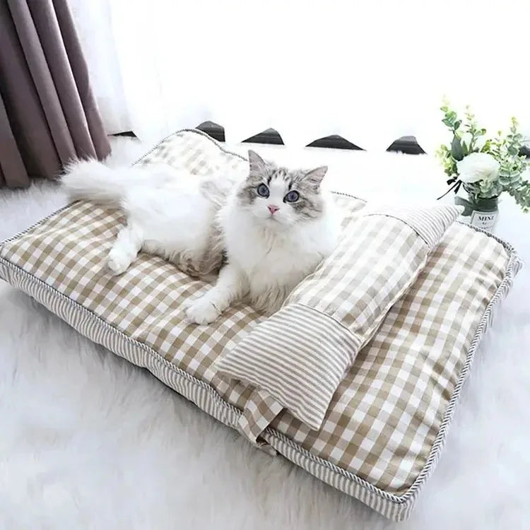 Tapete para gatos, camas quentes de inverno, almofadas para gatos, camas para gatinhos, casas e habitats, cestas, acessórios para cachorros, todos os produtos para animais de estimação