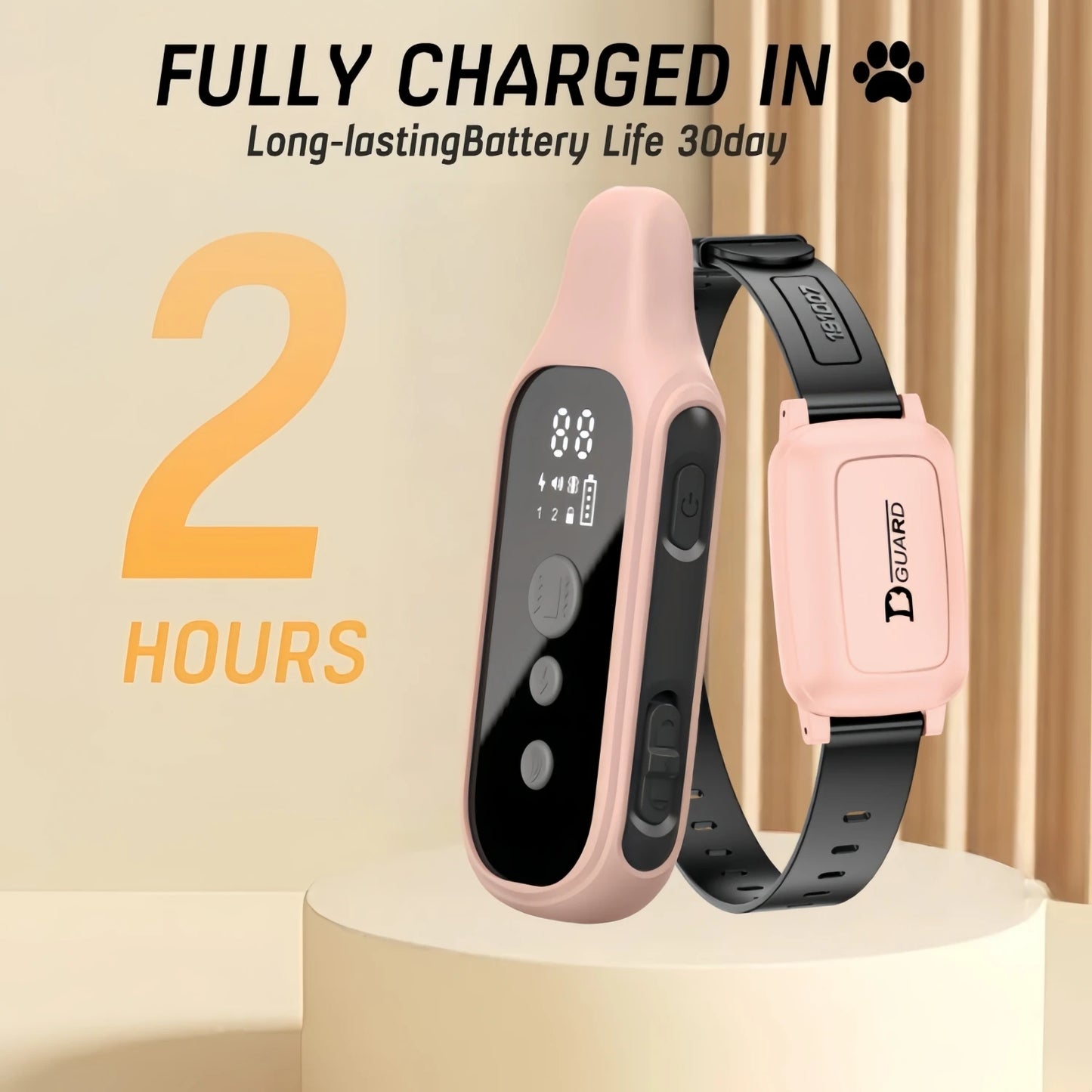 3000-3300FT Cat Training Collar,Cat Shock Collar with Remote ,Cat Stop Meowing Collar, Cat Remote Control Collar Pet Products