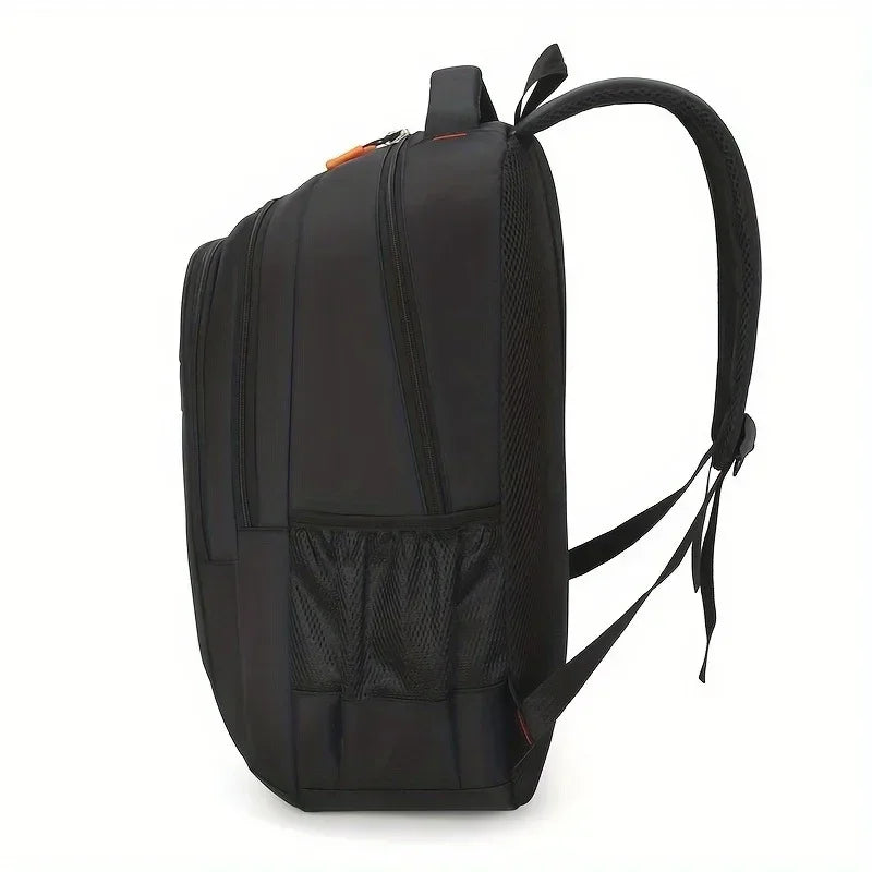 1 Mochila Masculina, Mochila Casual Impermeável de Grande Capacidade, Mochila Ajustável para Computador