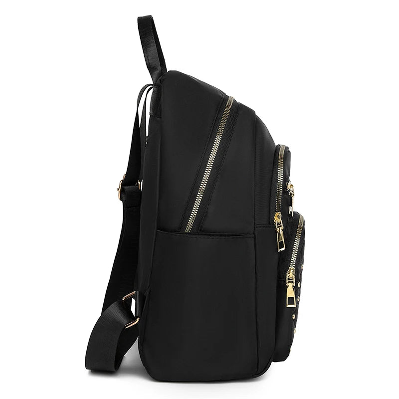 Mochila de viagem, bolsa de ombro duplo, mochila escolar de viagem da moda, bolsa multifuncional feminina de grande capacidade