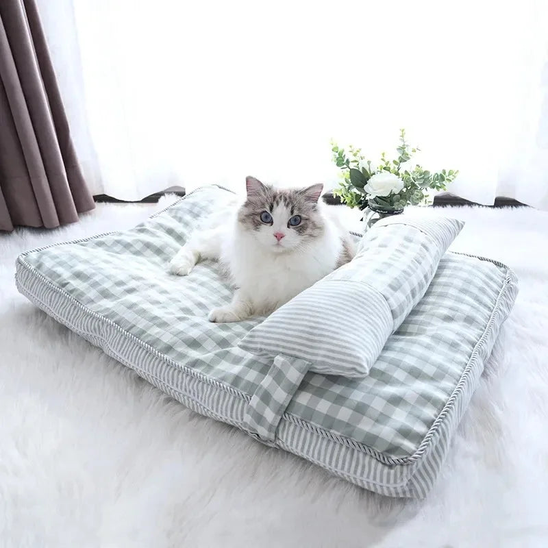 Tapete para gatos, camas quentes de inverno, almofadas para gatos, camas para gatinhos, casas e habitats, cestas, acessórios para cachorros, todos os produtos para animais de estimação