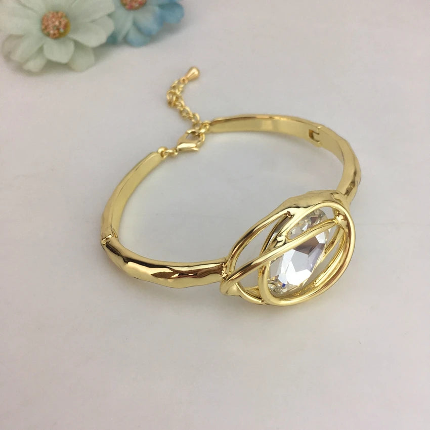 Yuminglai Dubai Fine Jewelry Conjuntos de joias clássicas com strass para mulheres FHK11792