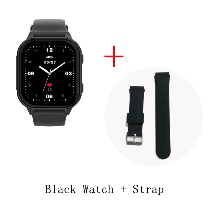 Relógio inteligente infantil Wonlex 4G SOS GPS WiFi Relógio de pulso Whatsapp KT19Pro Android 8.1 com câmera de chamada de vídeo Monitor Smartwatch infantil