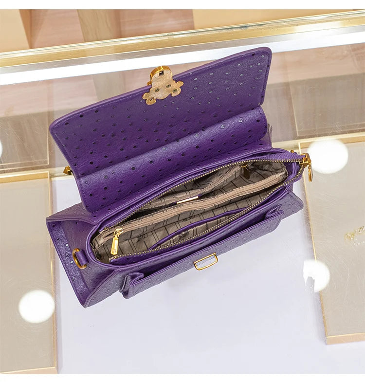 Bolsa feminina grande capacidade 2025 nova outono e inverno de alta qualidade sensação leve luxo designer moda ombro crossbody