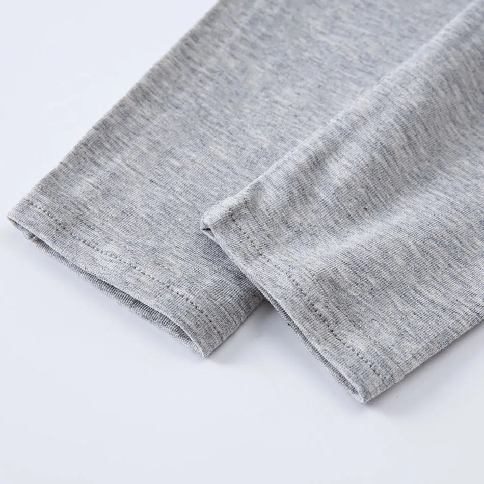 Kids Girl Leggings Soft Elastic Cotton Kids Leggings Solid Colour Girls Skinny Pants Comfortable wearable Kids Trousers Clothing