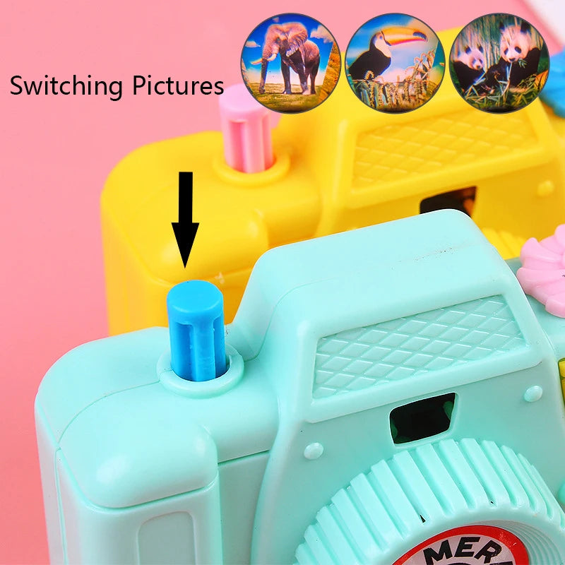 5 peças Mini Câmera de Brinquedo com Padrão Animal de Desenho Animado para Crianças Festa de Aniversário Lembrancinha de Carnaval Presente Menino Menina Recompensa Escolar Recheio de Guloseimas