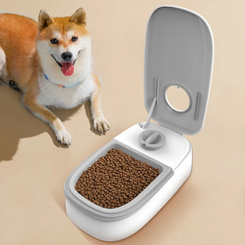 Automatic Cat Feeder Timed Pet Food Dispenser For Wet Dry Food 48 Hour Timed Smart Pet Feeder For Cats Dogs Pet Products