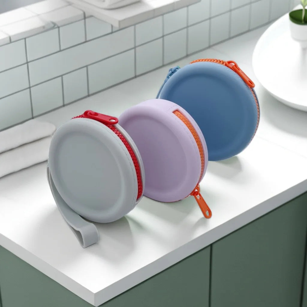Bolsa de treinamento para petiscos de cachorro, bolsa portátil de silicone para petiscos de cachorro com cordão e gancho para armazenamento de suprimentos para caminhadas ao ar livre