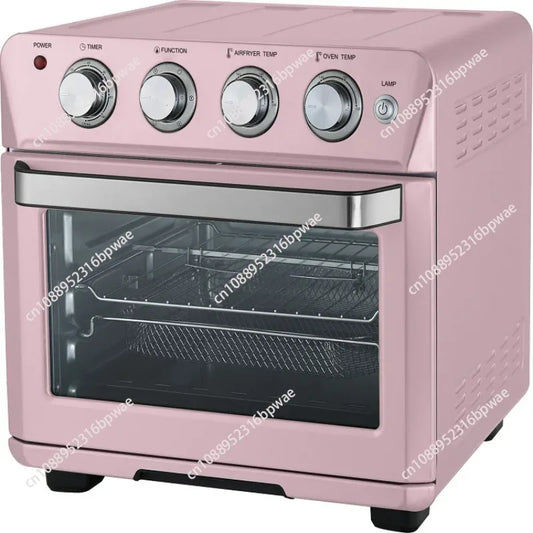 Forno elétrico de grande capacidade de 24L, fritadeira multifuncional, forno de micro-ondas