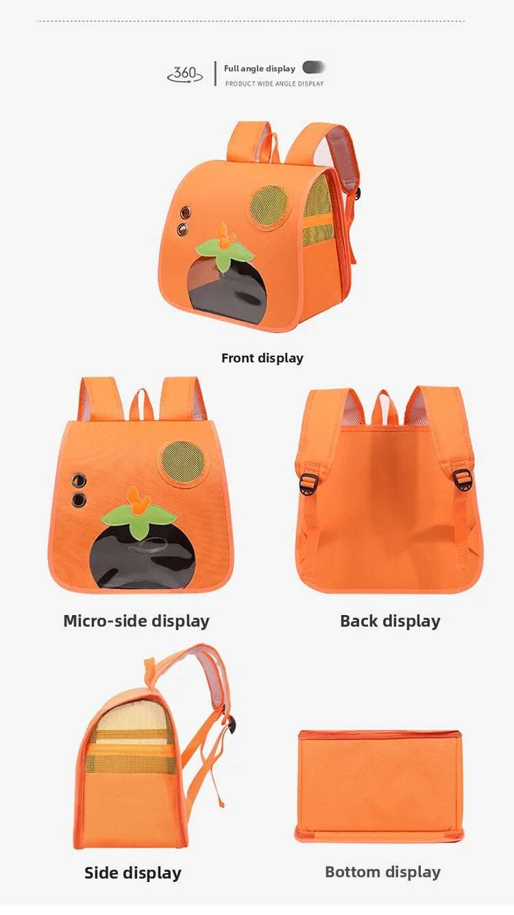 Mochila para gatos, nova chegada, grande capacidade, desenho animado, leve, mochila para animais de estimação, xadrez, respirável