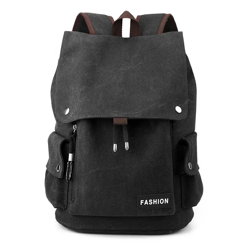 Mochilas masculinas de escalada e caminhada, estilo novo, 2025, para viagem, lazer, estudantes, mochilas escolares grandes, da moda, com bolsos grandes e zíper múltiplo