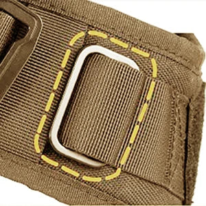 Arnês profissional de nylon para animais de estimação, sem puxar, tático para cães de grande porte e de alta resistência