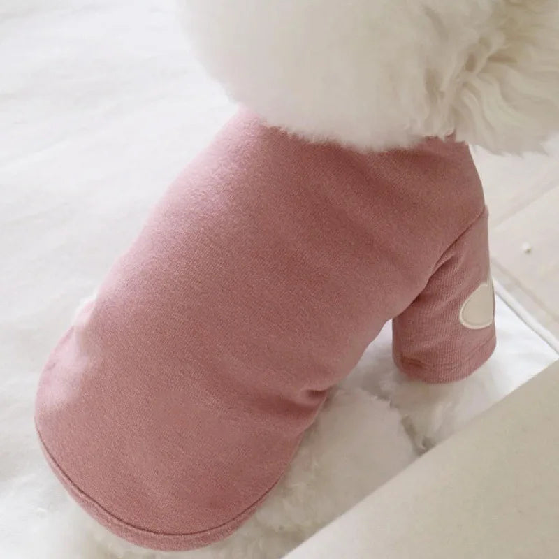 Nova camisa para gatos e animais de estimação, roupas quentes para cães e gatos, designer de base, urso de pelúcia fofo, moletom com capuz Yorkshire, roupas para filhotes MWTJK01