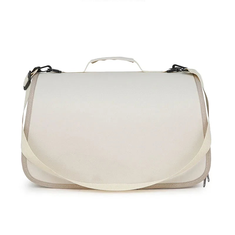 Bolsas de ombro para gatos Bolsa de alta capacidade para gatos Dobrável Cápsula espacial de mão Malha respirável Bolsa transversal para animais de estimação Mochila para animais de estimação