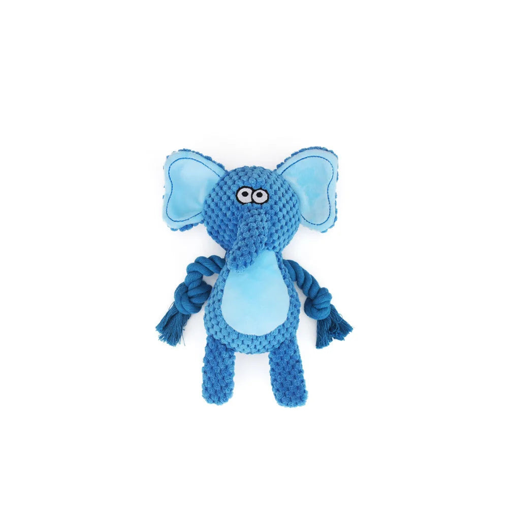 1 peça de brinquedo de pelúcia para cachorro, animal de desenho animado, fofo, filhote de cachorro, mastigável, brinquedo com nó, coelho de desenho animado, macaco