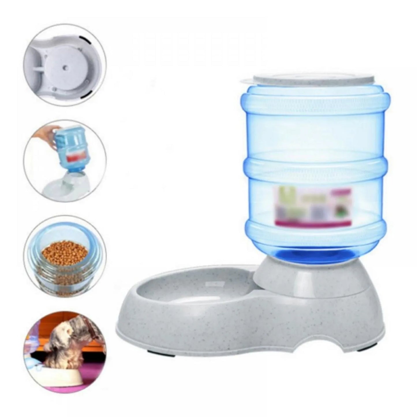 Tigelas de alimentação para animais de estimação de grande capacidade, tigelas pequenas para comida de cachorro, dispensador automático de água, tigelas para gatos, tigelas de alimentação para animais de estimação, tigela para beber água
